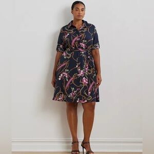 NWT Ralph Lauren Shirt Dress, sz 18w